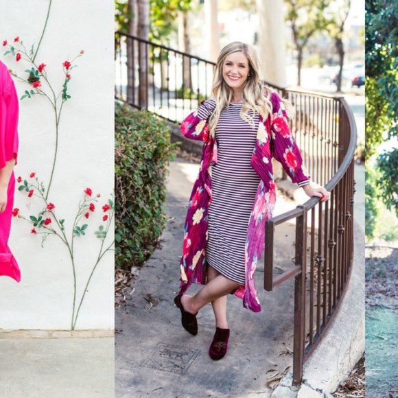 LuLaRoe Shirley Kimono top - Picture 9 of 9